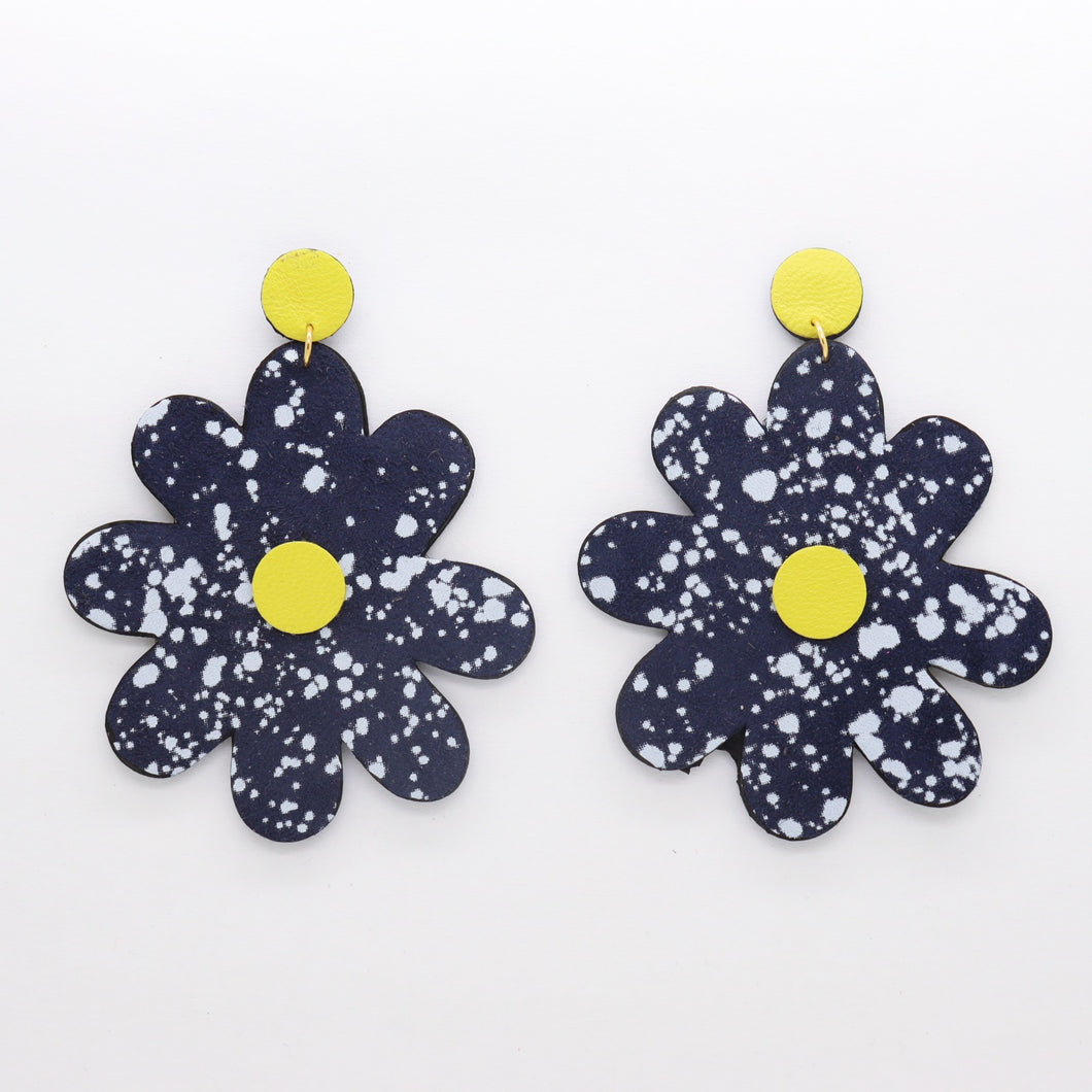 Boucles d'oreilles •SAINTA• tachetées
