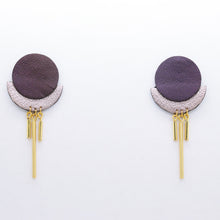 Charger l&#39;image dans la galerie, Boucles d&#39;oreilles •RÄ• violettes