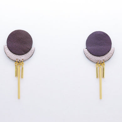 Boucles d'oreilles •RÄ• violettes