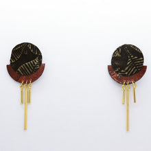 Charger l&#39;image dans la galerie, Boucles d&#39;oreilles •RÄ• noires