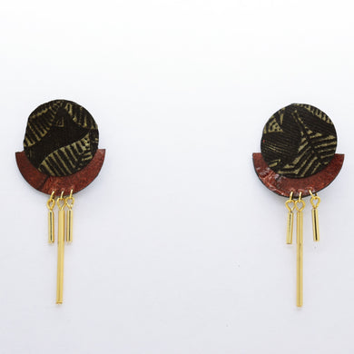 Boucles d'oreilles •RÄ• noires