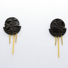 Charger l&#39;image dans la galerie, Boucles d&#39;oreilles •RÄ• noires