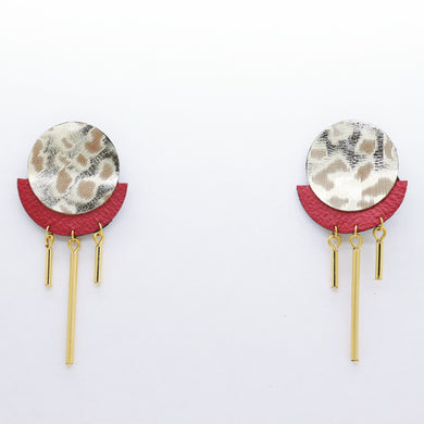 Boucles d'oreilles •RÄ• tachetées