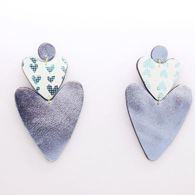 Boucles d'oreilles •BELLÄ• parmes