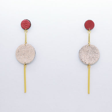 Boucles d'oreilles •RIA• irisées