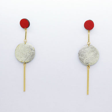 Boucles d'oreilles •RIA• dorées