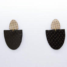 Charger l&#39;image dans la galerie, Boucles d&#39;oreilles •SAMA• noires
