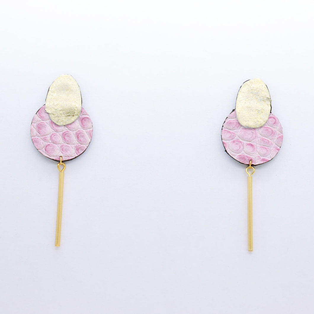Boucles d'oreilles •SARA• roses