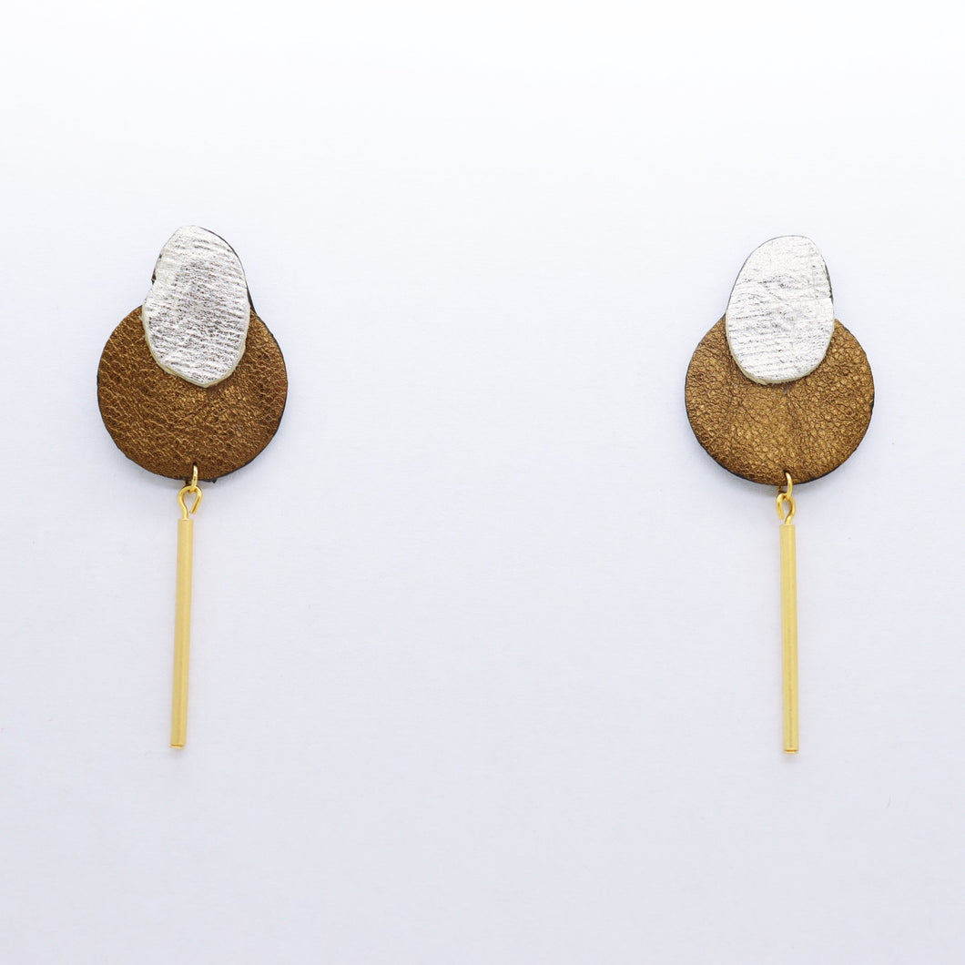 Boucles d'oreilles •SARA• bronzes