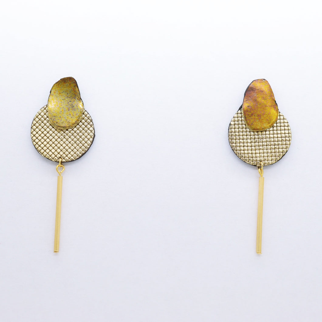 Boucles d'oreilles •SARA• dorées