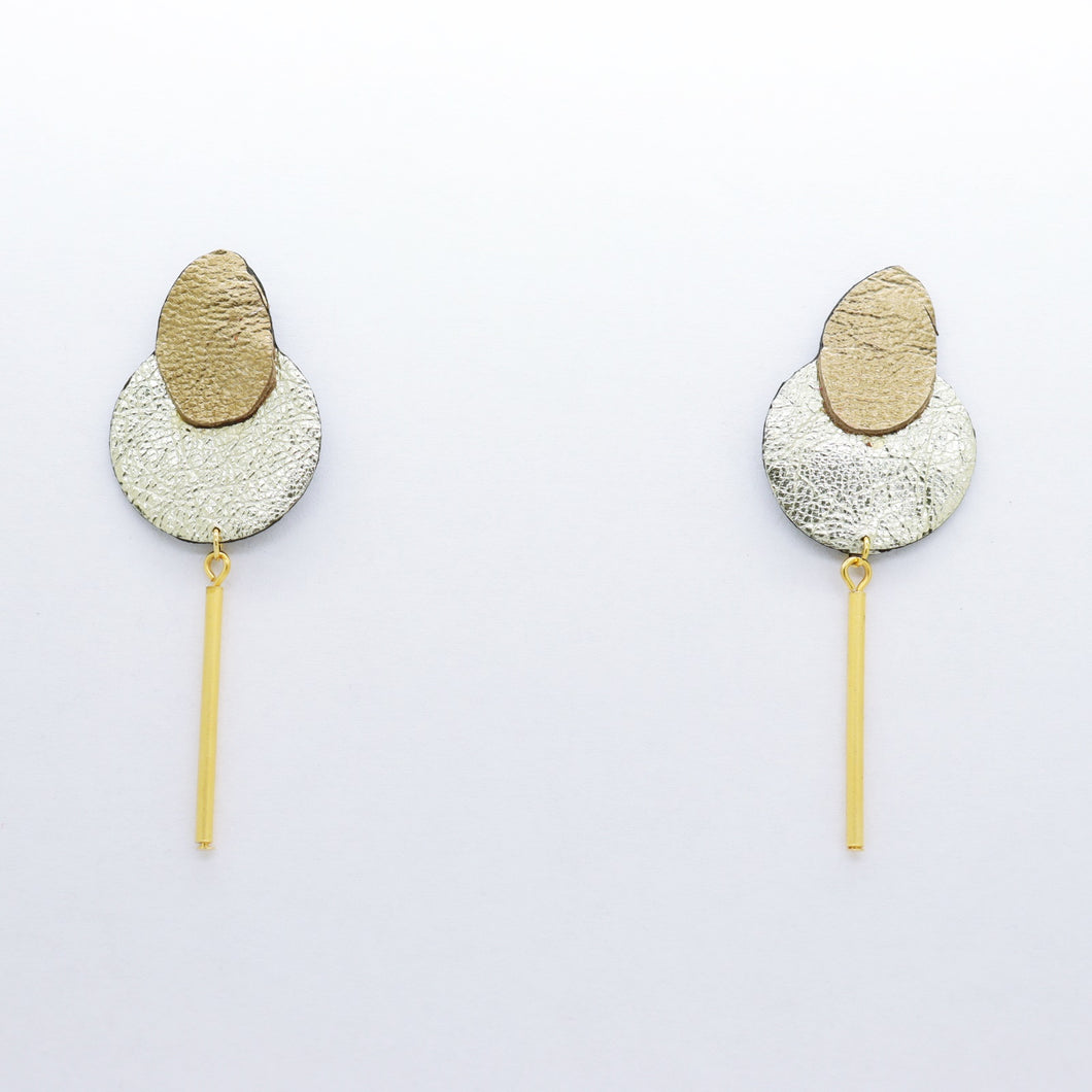 Boucles d'oreilles •SARA• dorées
