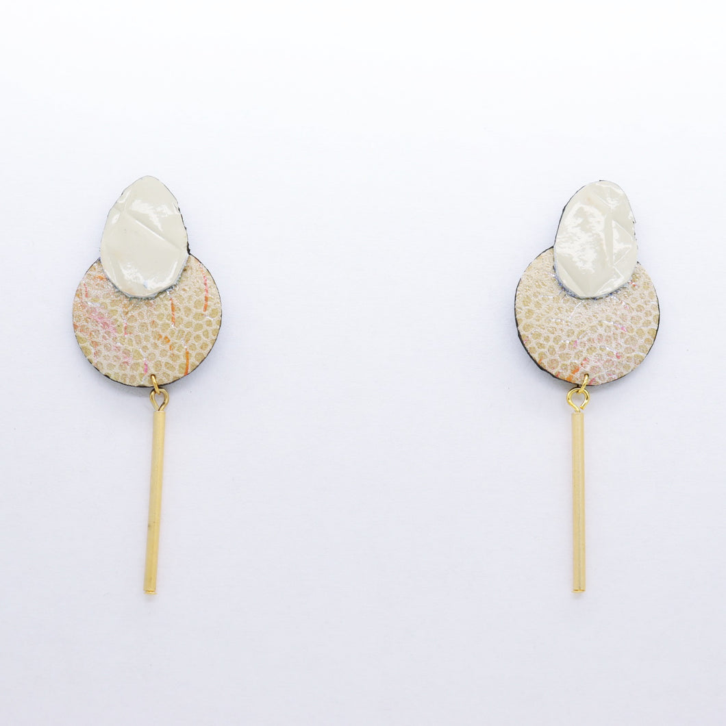 Boucles d'oreilles •SARA• irisées