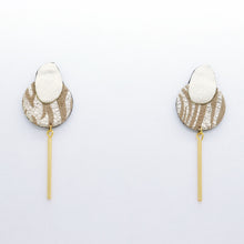 Charger l&#39;image dans la galerie, Boucles d&#39;oreilles •SARA• tigrées