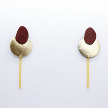 Charger l&#39;image dans la galerie, Boucles d&#39;oreilles •SARA• dorées