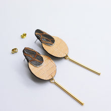 Charger l&#39;image dans la galerie, Boucles d&#39;oreilles •SARA• beiges