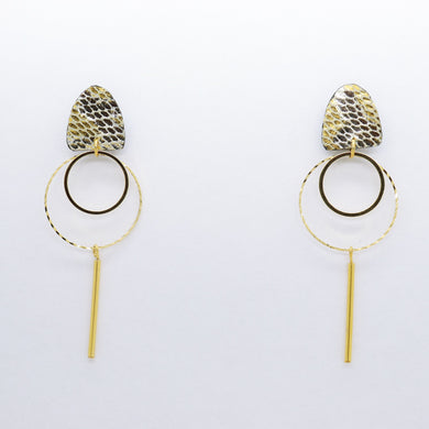 Boucles d'oreilles •TINA• serpents