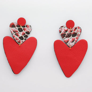 Boucles d'oreilles •BELLÄ• à motifs