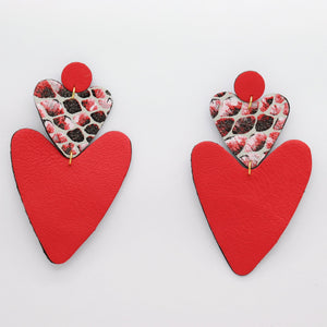 Boucles d'oreilles •BELLÄ• à motifs
