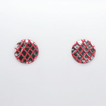 Charger l&#39;image dans la galerie, Boucles d&#39;oreilles •MINI-SUNI• à carreaux
