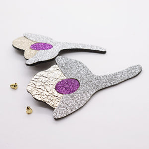Boucles d'oreilles •YAYA• à paillettes