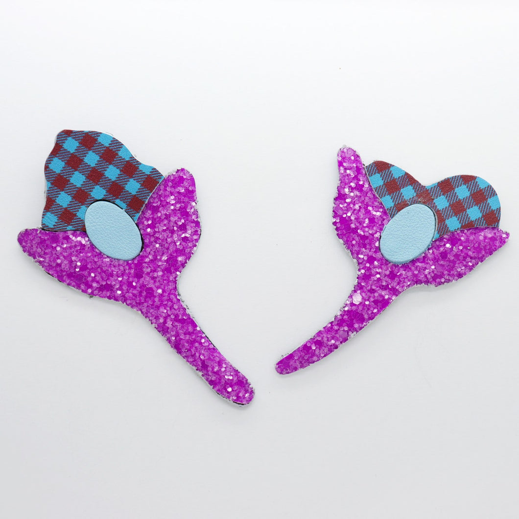 Boucles d'oreilles •YAYA• à paillettes