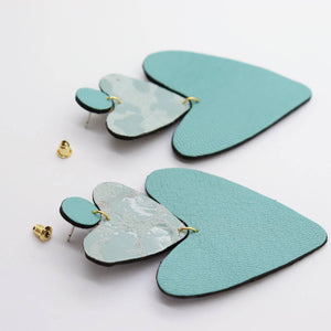 Boucles d'oreilles •BELLÄ• bleues