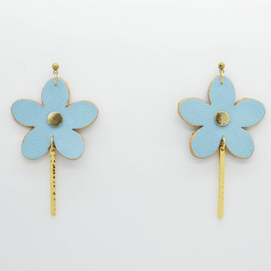 Boucles d'oreilles •MILA• bleues