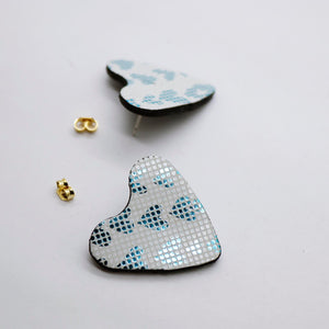 Boucles d'oreilles •MÍO• à motifs