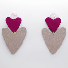 Charger l&#39;image dans la galerie, Boucles d&#39;oreilles •BELLÄ• bicolores