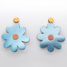 Charger l&#39;image dans la galerie, Boucles d&#39;oreilles •SAINTA• bleues