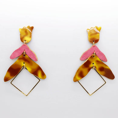 Boucles d'oreilles •FULIA• mordorées