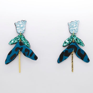 Boucles d'oreilles •FULIA• tachetées