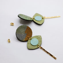 Charger l&#39;image dans la galerie, Boucles d&#39;oreilles •POTENCO• aquarelle