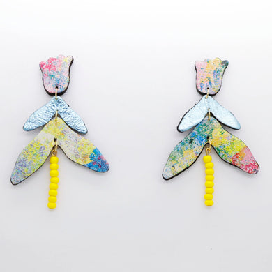 Boucles d'oreilles •FULIA• à motifs
