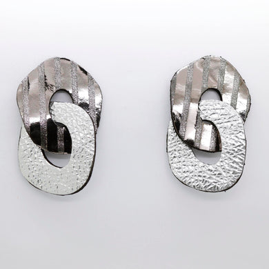 Boucles d'oreilles •DAGDA• argentées