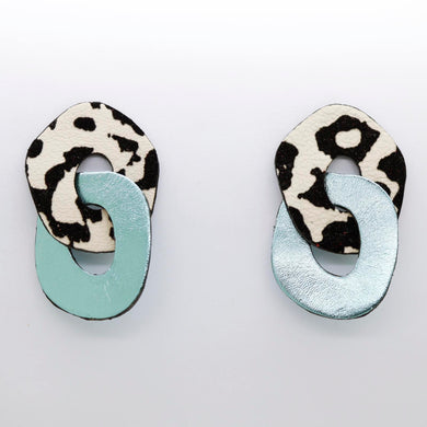 Boucles d'oreilles •DAGDA• à motifs