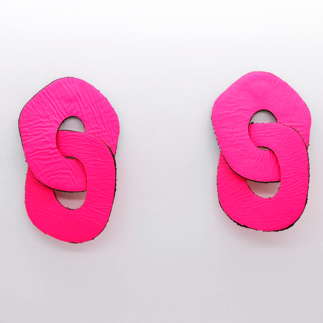 Boucles d'oreilles •DAGDA• fluo