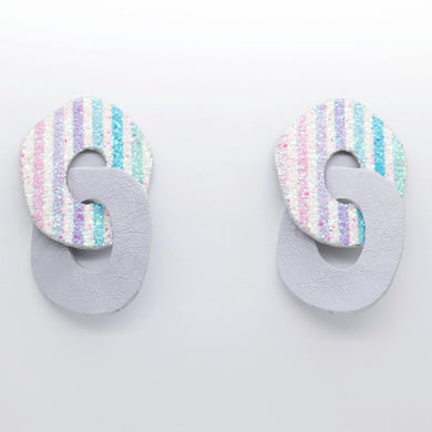 Boucles d'oreilles •DAGDA• à paillettes