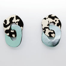 Charger l&#39;image dans la galerie, Boucles d&#39;oreilles •DAGDA• à motifs