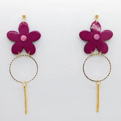 Boucles d'oreilles •MILA• violines