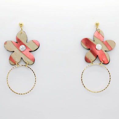 Boucles d'oreilles •MILA• à motifs