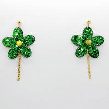 Charger l&#39;image dans la galerie, Boucles d&#39;oreilles •MILA• à paillettes