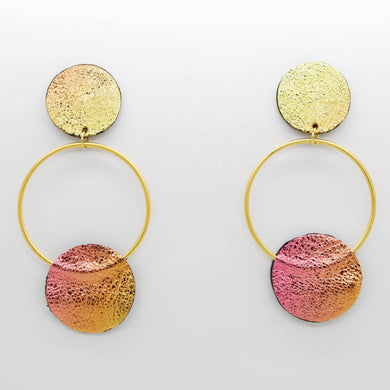 Boucles d'oreilles •RONA• sunset