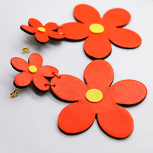 Charger l&#39;image dans la galerie, Boucles d&#39;oreilles •FLORBA• fluo