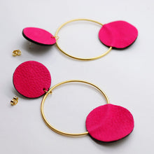 Charger l&#39;image dans la galerie, Boucles d&#39;oreilles •RONA• fluo