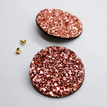 Charger l&#39;image dans la galerie, Boucles d&#39;oreilles •SUNI• à paillettes