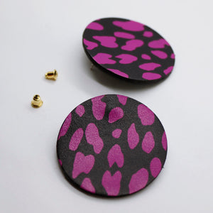 Boucles d'oreilles •SUNI• à motifs