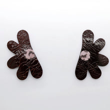 Charger l'image dans la galerie, Boucles d'oreilles •AUBA• marrons