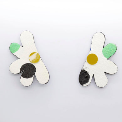 Boucles d'oreilles •AUBA• tachetées