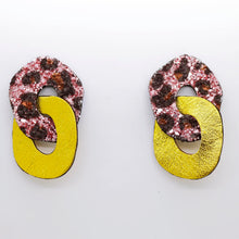 Charger l&#39;image dans la galerie, Boucles d&#39;oreilles •DAGDA• à paillettes